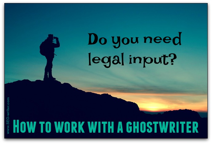 Do you need legal input?